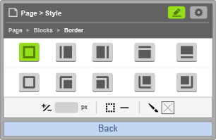 Border - Border Settings