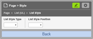 List Style