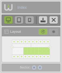 Main Panel - Save/Close